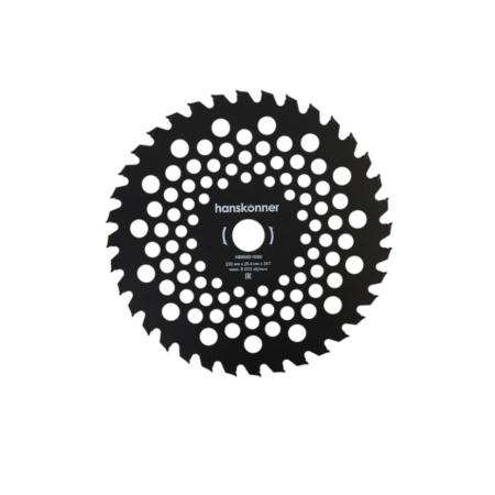Диск для триммера 230хТ36х25,4мм Standard HANSKONNER H8952D-1000, H8952D-1000 Диск для триммера 230хТ36х25,4мм Standard HANSKONNER H8952D-1000