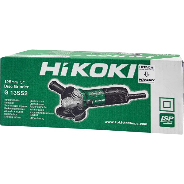 УШМ HIKOKI G13SS2-NSZ, G13SS2NSZ УШМ HIKOKI G13SS2-NSZ