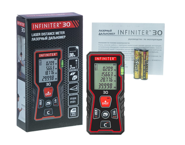 Дальномер лазерный CONDTROL INFINITER 30 (1-2-325), 1-2-325 Дальномер лазерный CONDTROL INFINITER 30 (1-2-325)