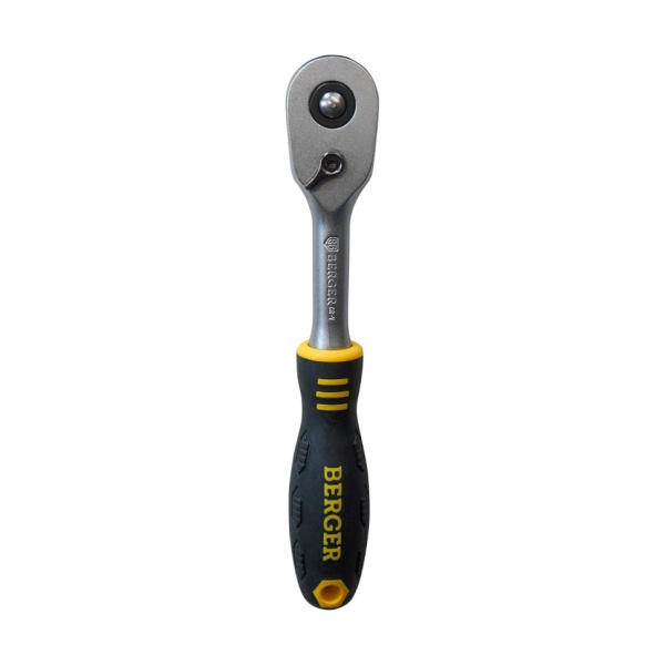 Трещотка BERGER 1/4", 72 зуба BG2427, BG2427 Трещотка BERGER 1/4", 72 зуба BG2427