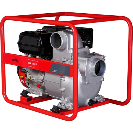 Мотопомпа для сильнозагрязненной воды FUBAG PG1800Т, 838263/838248 Мотопомпа для сильнозагрязненной воды FUBAG PG1800Т
