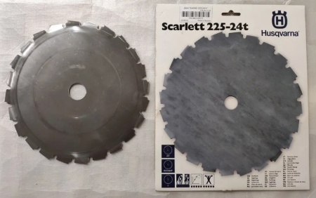 Диск для триммера HUSQVARNA 225-24Т SCARLETT (1") 5784427-01, 5784427-01 Диск для триммера HUSQVARNA 225-24Т SCARLETT (1") 5784427-01