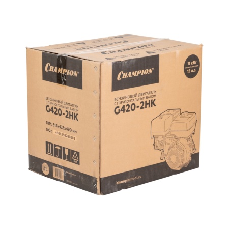 ��������� ���������� 15�.�., ������ 25�� �������������� ��� Champion G420-2HK