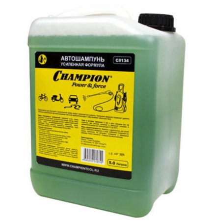 Автошампунь 5л CHAMPION C8134, C8134 Автошампунь 5л CHAMPION C8134
