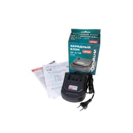 Зарядное устройство ИНТЕРСКОЛ ЗУ-4/18, 4А/ч, 18В, Li-ion (2401.126), 2401.126 Зарядное устройство ИНТЕРСКОЛ ЗУ-4/18, 4А/ч, 18В, Li-ion (2401.126)