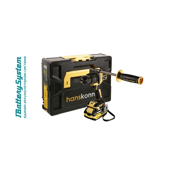   Hanskonner HCD20165PRO (1BatterySystem18V, ,  2/ 4  )