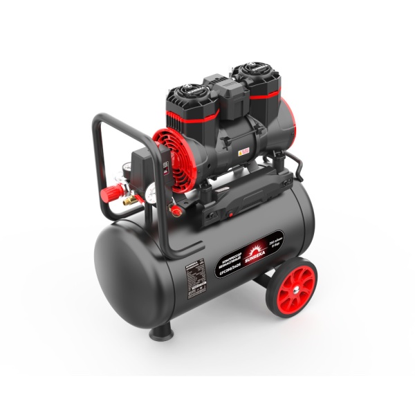 Компрессор SUNREKA GFC290/24DS 216113 (1500Вт, 290л/мин, 24л, 8бар, безмасляный), 216113 Компрессор SUNREKA GFC290/24DS 216113 (1500Вт, 290л/мин, 24л, 8бар, безмасляный)