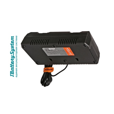 Зарядное устройство STURM SBC20M (1BatterySystem18V, 4,5А, двухпостовое), SBC20M Зарядное устройство STURM SBC20M (1BatterySystem18V, 4,5А, двухпостовое)