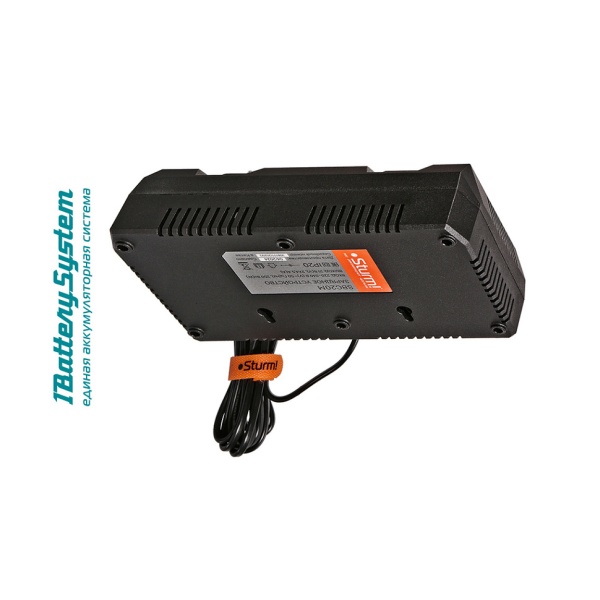 Зарядное устройство STURM SBC20M (1BatterySystem18V, 4,5А, двухпостовое), SBC20M Зарядное устройство STURM SBC20M (1BatterySystem18V, 4,5А, двухпостовое)