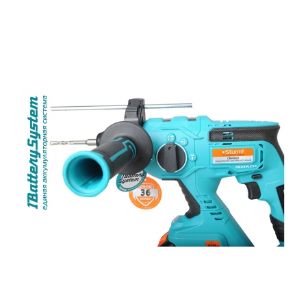 ���������� �������������� Sturm CRH1822 (1BatterySystem18V, �����������, ��� 3�� � ��)