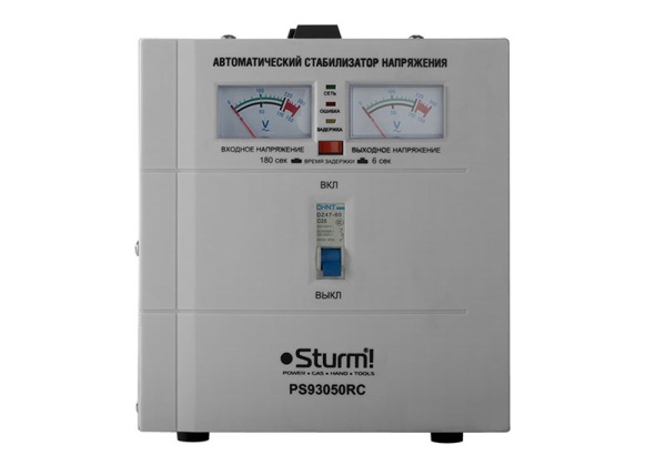 Стабилизатор напряжения STURM PS93050RC, PS93050RC Стабилизатор напряжения STURM PS93050RC