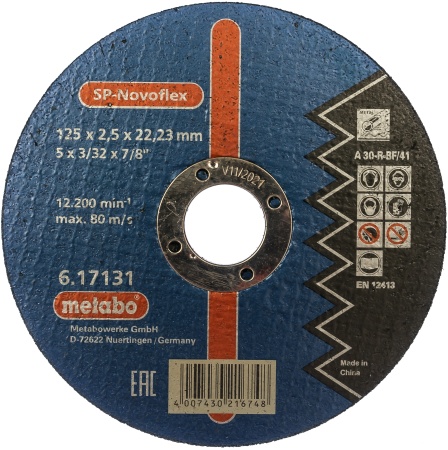     METABO 1252.5x22,23 SP-Novoflex 617131000