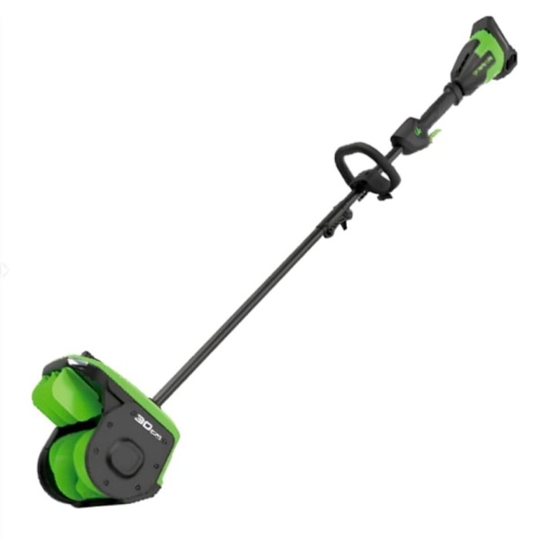 Аккумуляторная лопата (снегоуборщик) GREENWORKS GD40SS2 (рег. выброс, 40V, 30см, без АКБ/ЗУ) 2603107, 2603107 Аккумуляторная лопата (снегоуборщик) GREENWORKS GD40SS2 (рег. выброс, 40V, 30см, без АКБ/ЗУ) 2603107