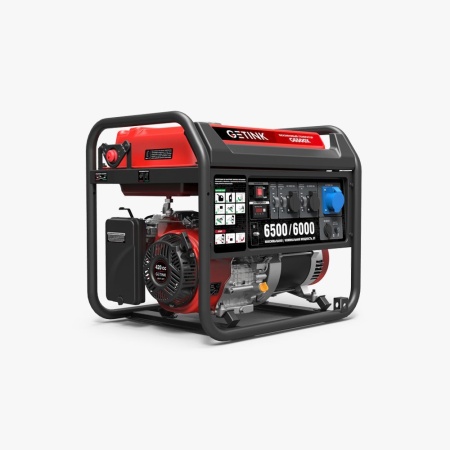 Генератор бензиновый GETINK G6500X, 11005 Генератор бензиновый GETINK G6500X