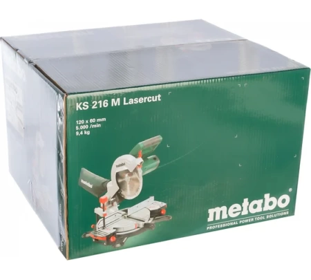 Пила торцовочная METABO KS216M, 619216000 Пила торцовочная METABO KS216M