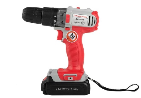 Шуруповерт ЭНЕРГОМАШ ДШ-3318Л, ДШ-3318Л Шуруповерт ЭНЕРГОМАШ ДШ-3318Л