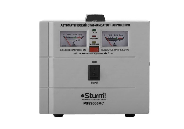 Стабилизатор напряжения STURM PS93005RC, PS93005RC Стабилизатор напряжения STURM PS93005RC