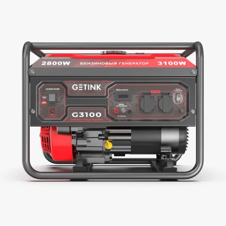Генератор бензиновый GETINK G3100 (3,1кВт, 1-Ф, ручной стартер) 11020, 11020 Генератор бензиновый GETINK G3100 (3,1кВт, 1-Ф, ручной стартер) 11020