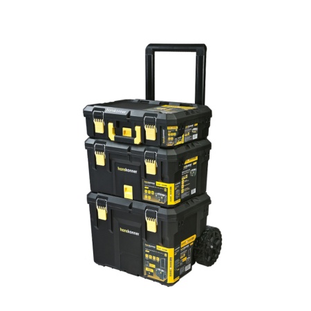 Ящик модульный размер XL (525x458x385мм) HANSTORAGE PLUS HANSKONNER (HSP622), HSP622 Ящик модульный размер XL (525x458x385мм) HANSTORAGE PLUS HANSKONNER (HSP622)