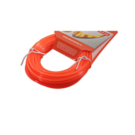 Леска 2.4 мм x 15 м (семигранник) STURM (GT3535-2.4-7-15), GT3535-2.4-7-15 Леска 2.4 мм x 15 м (семигранник) STURM (GT3535-2.4-7-15)