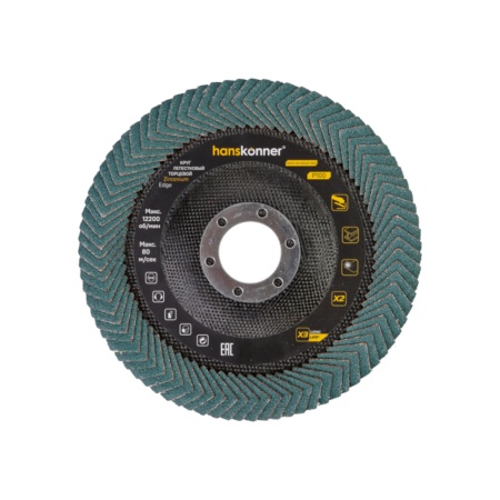 ���� ����������� ������� 125x22.23 �100 Hanskonner (H9010-03-125x22-100Z) (�����������)