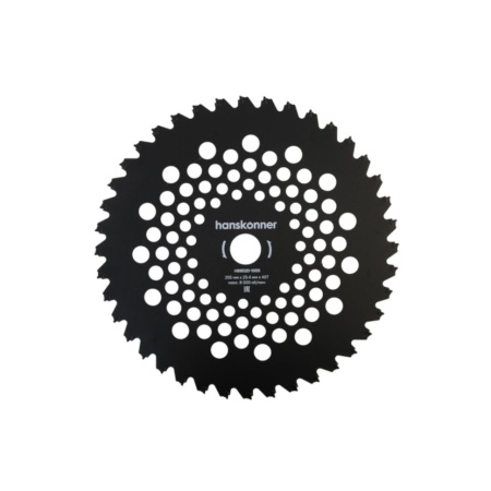 Диск для триммера 255хТ40х25,4мм Strong HANSKONNER H8952D-1005, H8952D-1005 Диск для триммера 255хТ40х25,4мм Strong HANSKONNER H8952D-1005