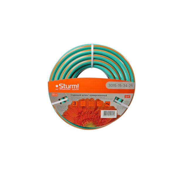 ����� ���������� 3/4", 25�, 3 ����, ������������ Sturm (3015-15-34-25)
