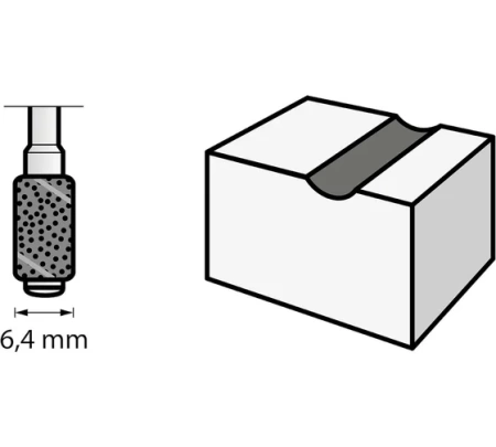   Dremel 431 6,4, P060 (6/) 2615043132