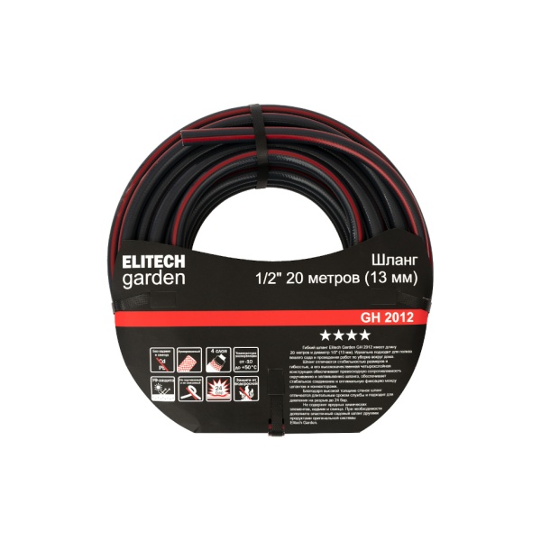 ����� ������� 1/2", 20 �, 4 ����, 24 ���, ������������ Elitech (GH 2012)