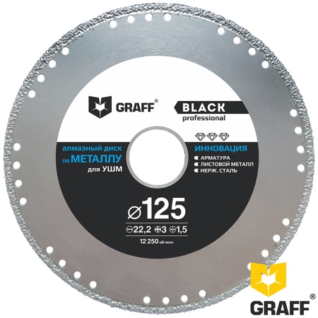     125x22.23 GRAFF GDDM125B