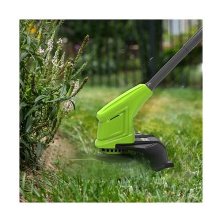 Триммер аккумуляторный GREENWORKS G24LT251 (24V, 25см, АКБ 2Ач и ЗУ) 2113307SA, 2113307SA Триммер аккумуляторный GREENWORKS G24LT251 (24V, 25см, АКБ 2Ач и ЗУ) 2113307SA