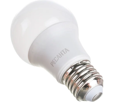 Лампа светодиодная РЕСАНТА LL-R-A60-9W-230-4K-E27, 76/1/14 Лампа светодиодная РЕСАНТА LL-R-A60-9W-230-4K-E27