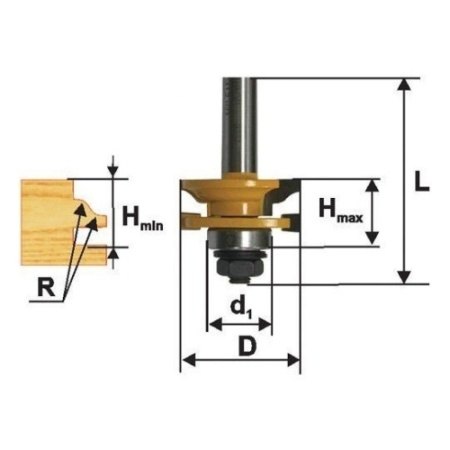   R4.76 4123.812409.52 Makita D-11916