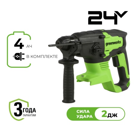 ���������� �������������� Greenworks GD24SDS2K4 (��� 4�� � ��) 3803007UB