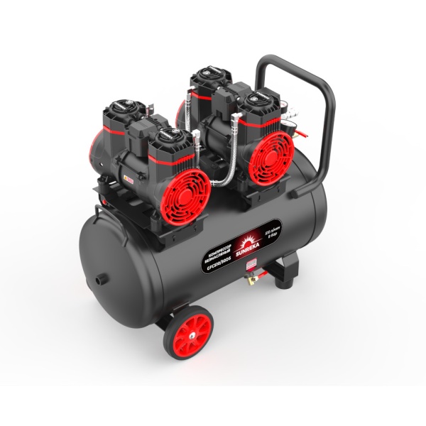Компрессор SUNREKA GFC510/50DS 216116 (2900Вт, 510л/мин, 50л, 8бар, безмасляный), 216116 Компрессор SUNREKA GFC510/50DS 216116 (2900Вт, 510л/мин, 50л, 8бар, безмасляный)