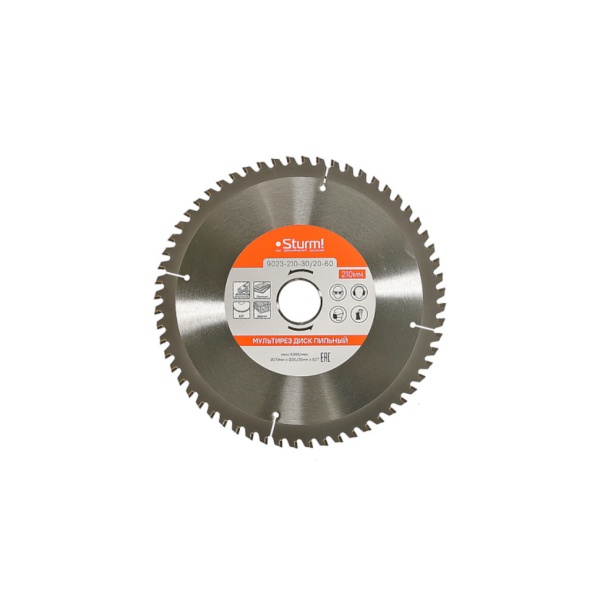 ���� ������� ��������� 210x2.6x30/20��, 60� Sturm (9023-210-30/20-60)