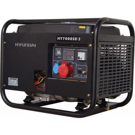 Бензиновый генератор HYUNDAI HY 7000SE, HY 7000SE Бензиновый генератор HYUNDAI HY 7000SE