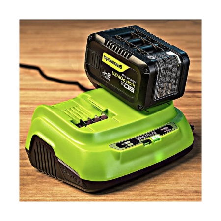 �������� ���������� Greenworks G24X2C8 (2958807) (24�, 8�, �������������, 2-� ��������)