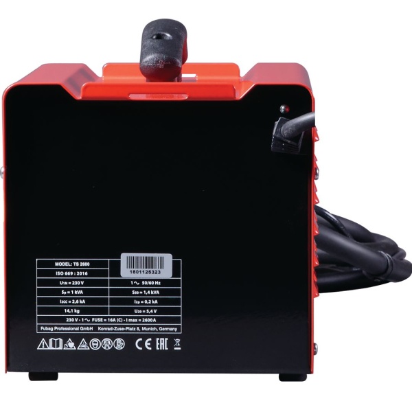 Аппарат точечной сварки FUBAG TS 2600 38 666, 38 666 Аппарат точечной сварки FUBAG TS 2600 38 666