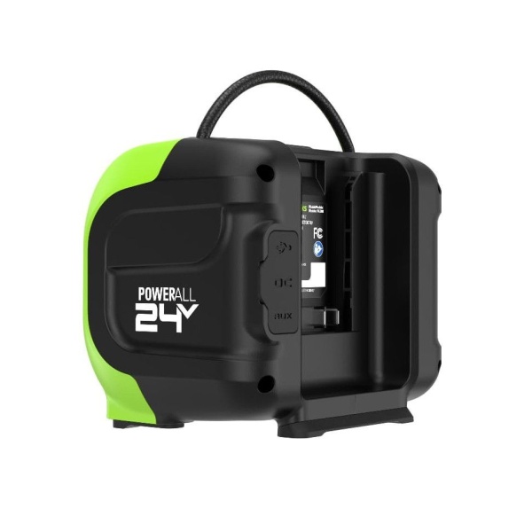 Акустическая система GREENWORKS GPT-MNBS (24В/220V, без АКБ и ЗУ) 3503107, 3503107 Акустическая система GREENWORKS GPT-MNBS (24В/220V, без АКБ и ЗУ) 3503107