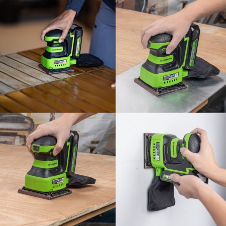 ��� �������������� Greenworks G24SS14 (3100507CUA) (115x140��, 5500 ��/���, 1.6 ��, ���x2�� � ��)