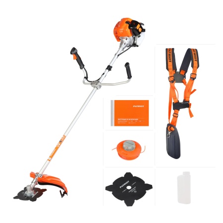 Триммер бензиновый PATRIOT PT 5555ES Country (неразборная штанга) 250108055, 250108055 Триммер бензиновый PATRIOT PT 5555ES Country (неразборная штанга) 250108055