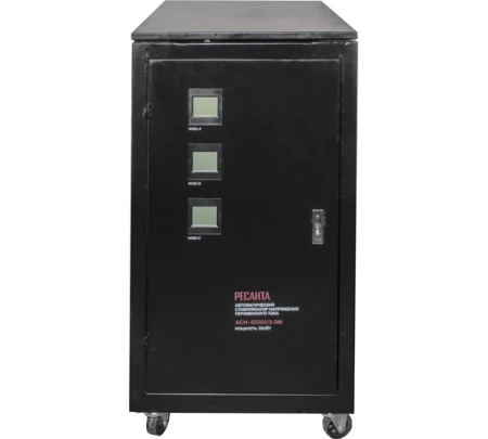 Стабилизатор напряжения РЕСАНТА АСН-80000/3-ЭМ, 63/4/15 Стабилизатор напряжения РЕСАНТА АСН-80000/3-ЭМ