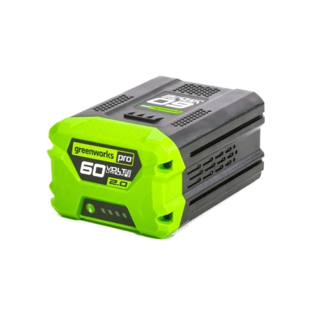 Аккумулятор GREENWORKS 60В, 2 А/ч G60B2 (2918307), 2918307 Аккумулятор GREENWORKS 60В, 2 А/ч G60B2 (2918307)