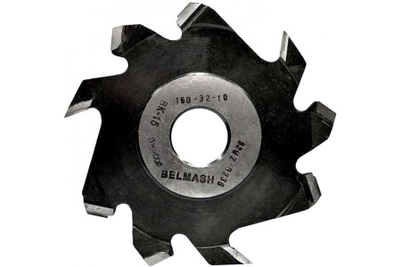 Фреза пазовая с подрезающими зубьями BELMASH 160х32х10 мм (RF0045A), RF0045A Фреза пазовая с подрезающими зубьями BELMASH 160х32х10 мм (RF0045A)