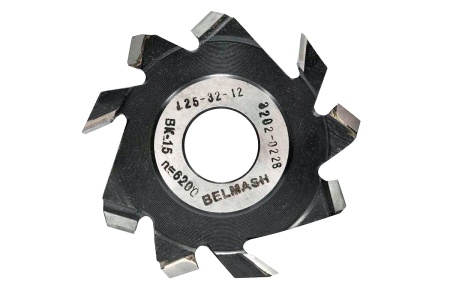 Фреза пазовая с подрезающими зубьями BELMASH 125х32х12 мм (RF0087A), RF0087A Фреза пазовая с подрезающими зубьями BELMASH 125х32х12 мм (RF0087A)
