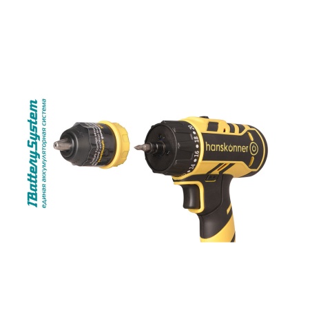  HANSKONNER HCD1865C (1BatterySystem18V, ,  2*2  )