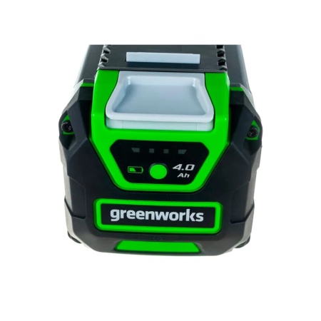 Аккумулятор GREENWORKS 40В, 4А/ч G40B4 (2927007), 2927007 Аккумулятор GREENWORKS 40В, 4А/ч G40B4 (2927007)