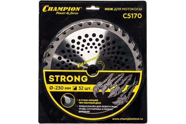    255x25.4, 32  (Strong) CHAMPION (C5170)