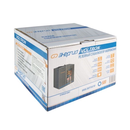 Стабилизатор напряжения Энергия VOLTRON-500 (5%) Е0101-0153, Е0101-0153 Стабилизатор напряжения Энергия VOLTRON-500 (5%) Е0101-0153